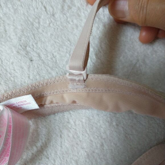 Victoria’s Secret PINK Wear Everywhere Multiway Push Up Bra 36B Beige Nude - Picture 6 of 10